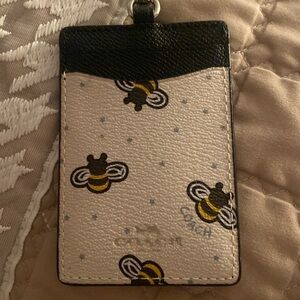 Coach Bumble Bee Lanyard